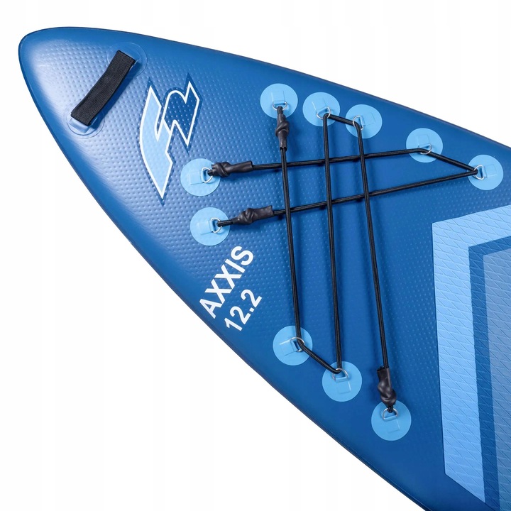 Deska pompowana SUP F2 Axxis 12'2" Navy Blue Combo Wiosło 2w1 Siedzisko