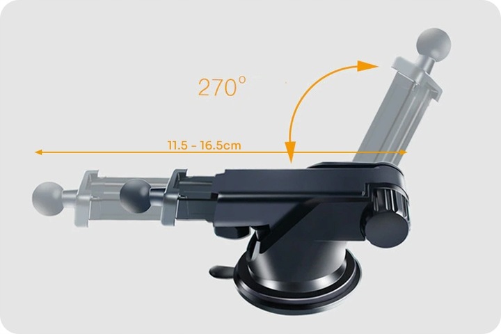 UCHWYT DO SAMOCHODU NA TELEFON TABLET SZYBĘ KOKPIT
