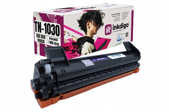 TN-1030 XL TONER ZAMIENNIK DO HL-1110E 1210WE DCP-1512E 1610WE HL-1112E