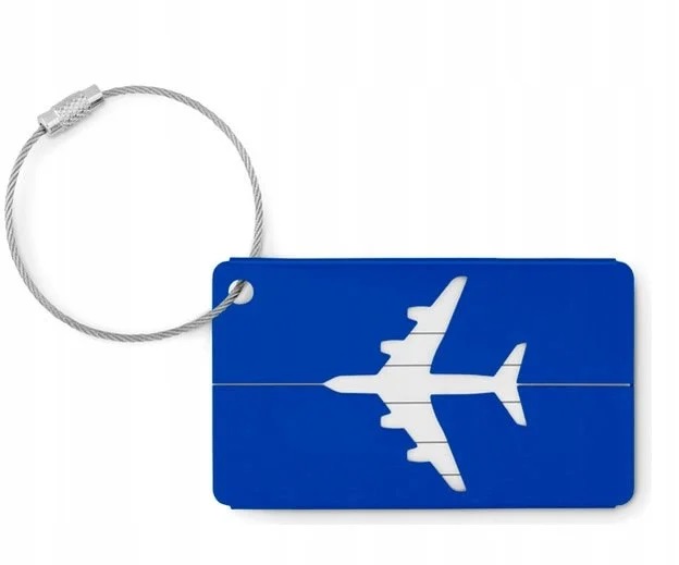 PAS BAGAŻOWY DO WALIZEK ZABEZPIECZAJĄCY Z KODEM KOD ETYKIETA