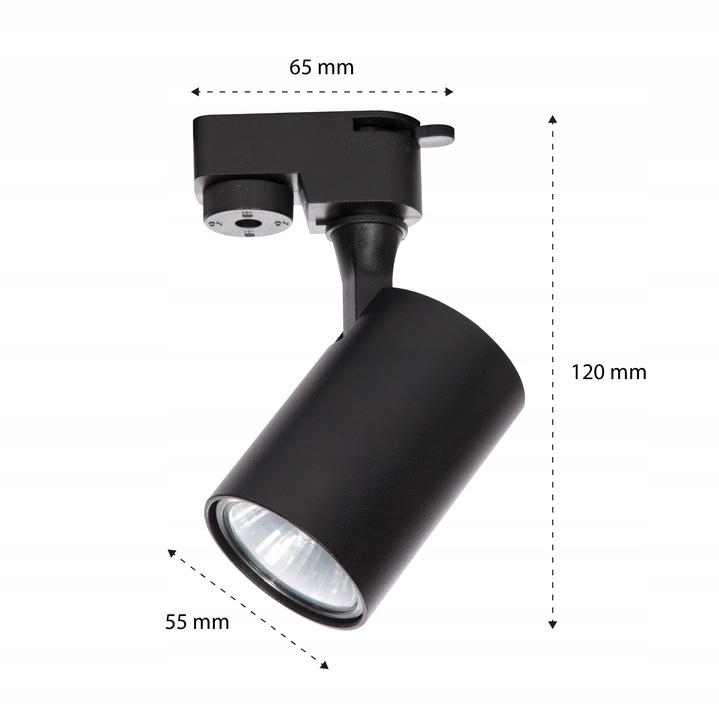 LAMPA LED REFLEKTOR GU10 do SZYNOPRZEWÓD 1 fazowy