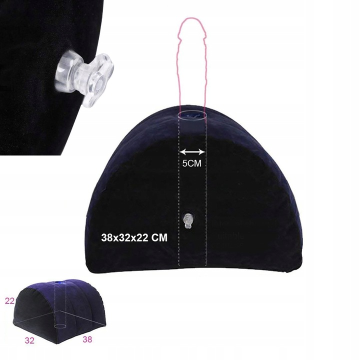 Dmuchana Sex Poduszka Idealna do Pozycji Kamasutra