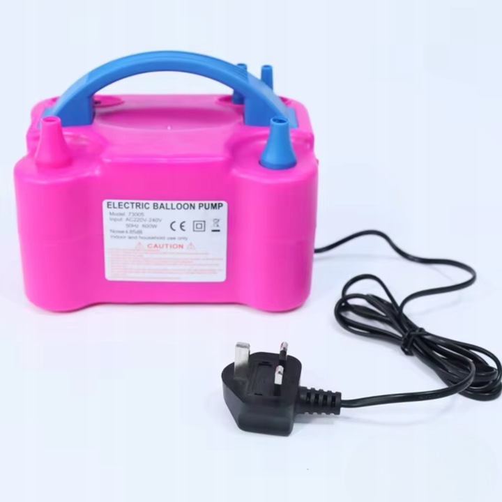 ELEKTRYCZNA POMPKA DO BALONÓW 2 DYSZE MOCNA SZYBKA