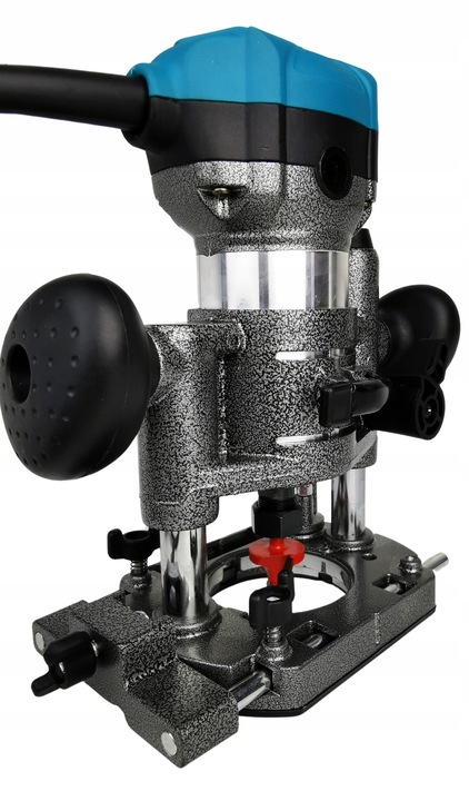 FREZARKA GÓRNOWRZECIONOWA DO DREWNA Z ZESTAWEM FREZÓW