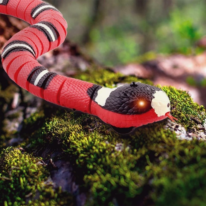 WĄŻ RUCHOMY USB ZABAWKA DLA KOTA INTERAKTYWNA