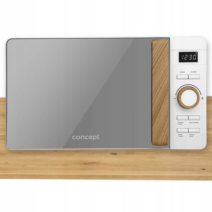KUCHENKA MIKROFALOWA MIKROFALÓWKA WOLNOSTOJĄCA 20L 800W BIAŁA Concept