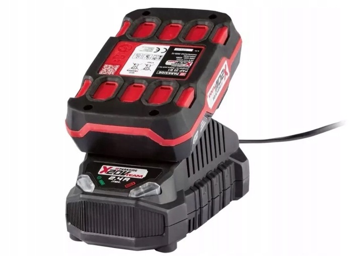 PARKSIDE AKUMULATOR Z ŁADOWARKĄ LITOWO-JONOWY 2 AH, 20 V x20v x20 20v