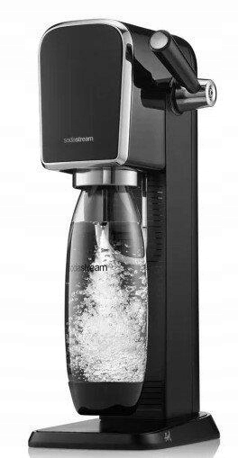 Saturator SODASTREAM ART BLACK + Butelka i nabój