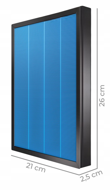 Kaseta filtracyjna 2w1 HEPA i Węglowa do osuszacza Climative Silent