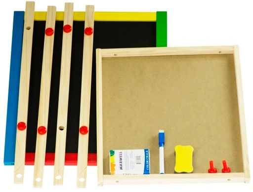 STOJĄCA TABLICA DWUSTRONNA DLA DZIECI 2W1+ GRATIS