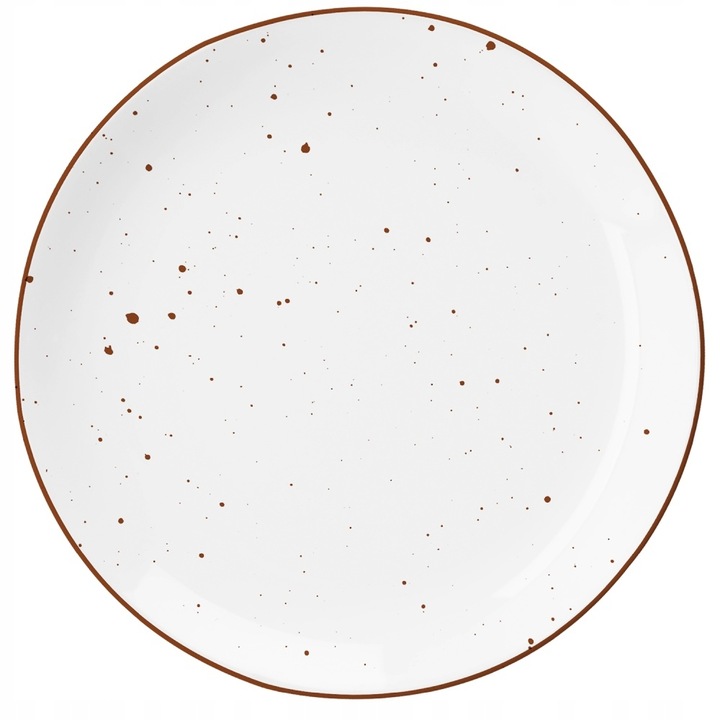 KOMPLET PORCELANA ZESTAW SERWIS OBIADOWY TALERZE 18el 6 OSÓB WZÓR