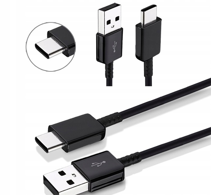 ORYGINALNA SZYBKA ŁADOWARKA SAMSUNG USB - USB C FAST CHARGE TYP C + KABEL