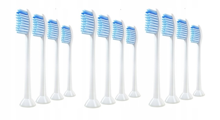 12x KOŃCÓWKI DO PHILIPS SONICARE SENSITIVE 12SZT