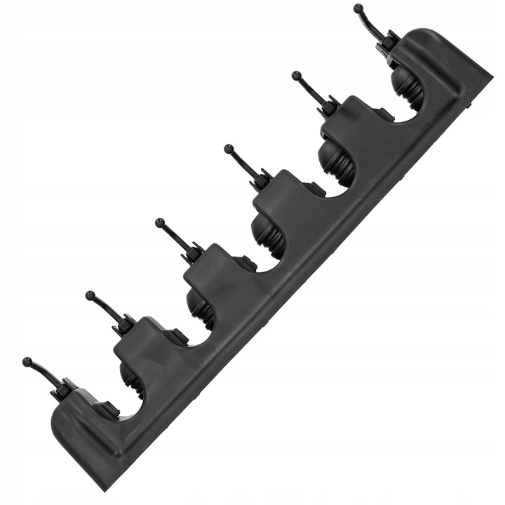 WIESZAK UCHWYT NA ŚCIANĘ ŚCIENNY NA MIOTŁY NARZĘDZIA SZCZOTKI GRABIE