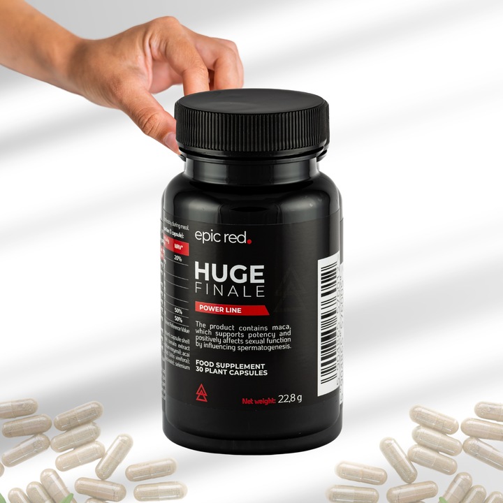 HUGE FINALE EpicRed - suplement na dłuższy seks