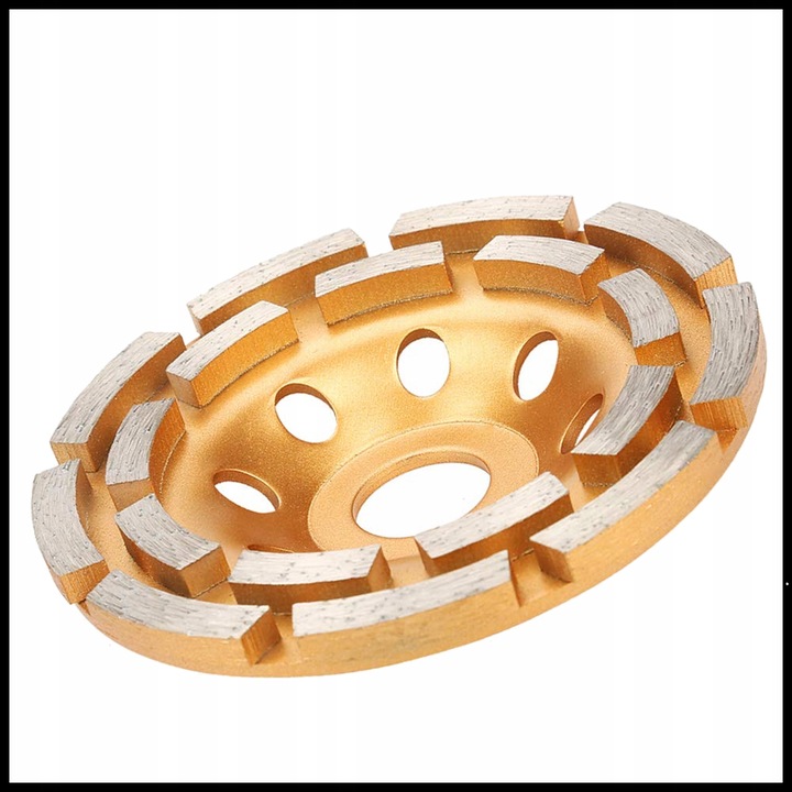 ZESTAW TARCZA DWUSEGMENTOWA TARCZA TURBO DO BETONU 125MM TARCZ GARNKOWYCH