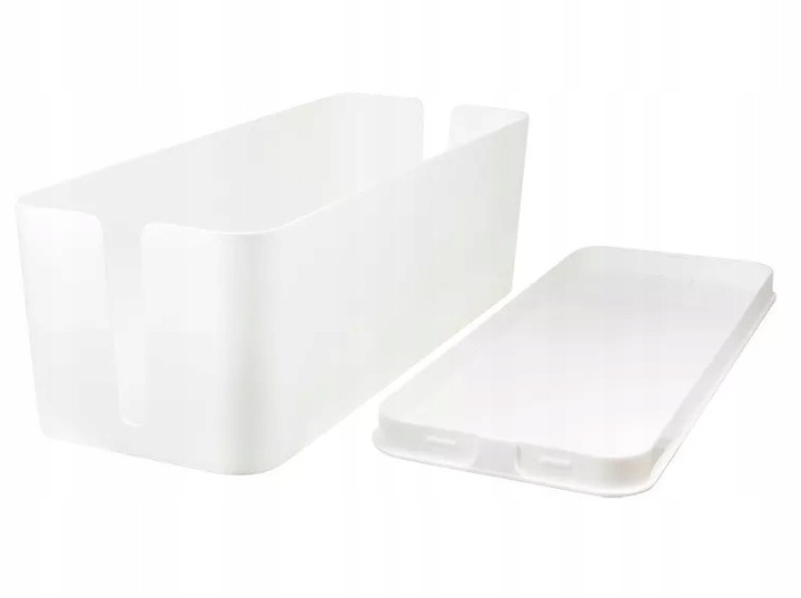 POJEMNIK ORGANIZER NA KABLE PUDEŁKO LISTWY KABLI L