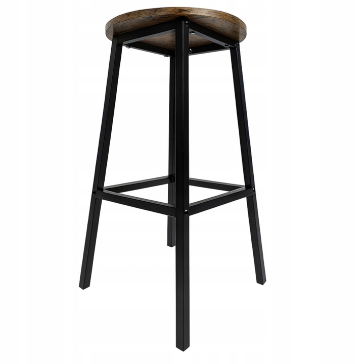 HOKER barowy KRZESŁO do baru TABORET rustykalny stołek do kuchni BRĄZ