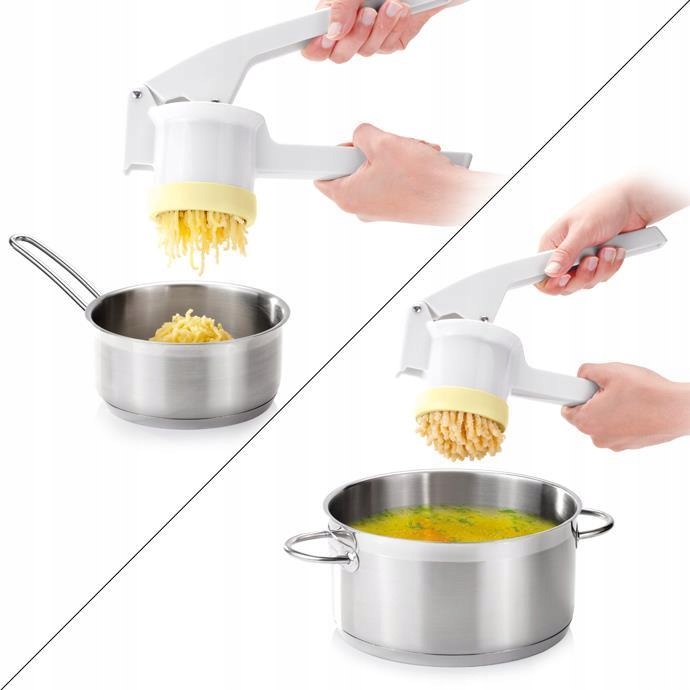 PRASKA DO ZIEMNIAKÓW WYCSIKACZ UGNIATACZ CIASTA MASZYNKA DO WARZYW TESCOMA