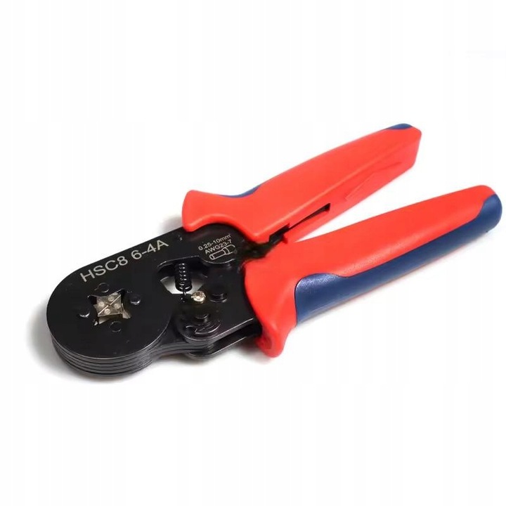 PRASKA ZACISKARKA DO KONEKTORÓW KOŃCÓWEK KABLI PRZEWODÓW + 1200 SZT