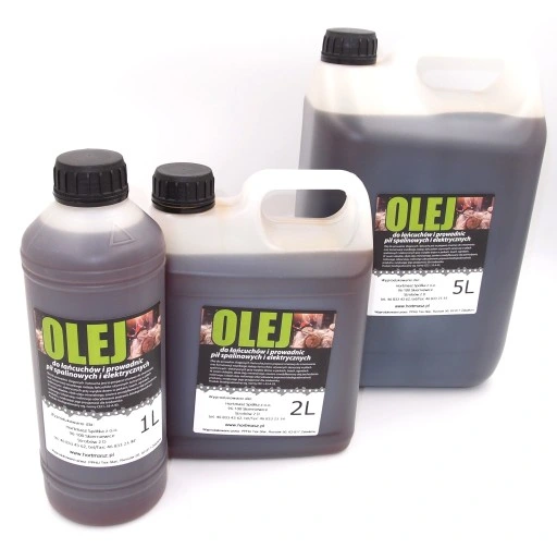 OLEJ DO SMAROWANIA ŁAŃCUCHA I PROWADNICY 5L PIŁY