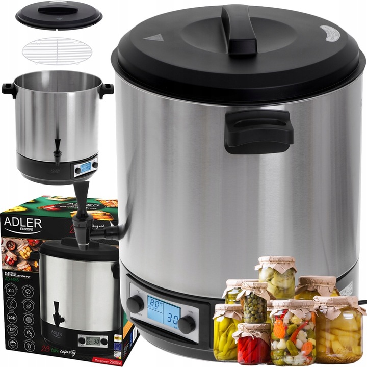 GARNEK ELEKTRYCZNY PODGRZEWACZ WARNIK 28L 2600W