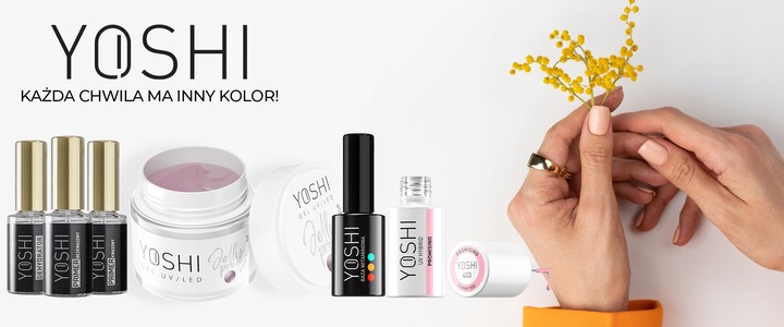 Yoshi Top hybrydowy 10ml mocny na lakier paznokcie TOP TEMPERED
