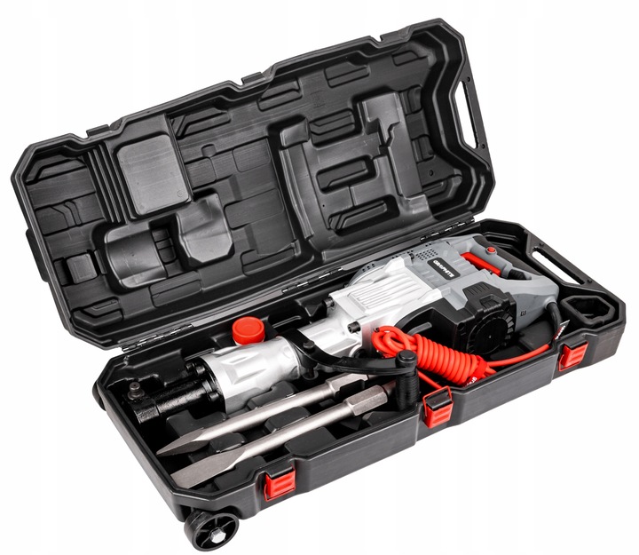 MOCNY MŁOT UDAROWY DO KUCIA WYBURZENIOWY GRAPHITE HEX30 2 DŁUTA 45J