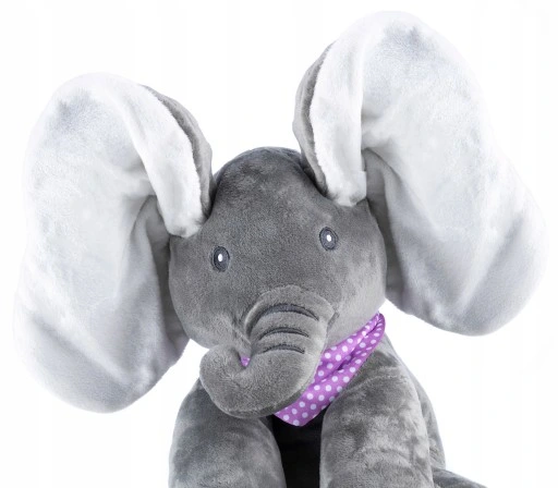 SŁOŃ PLUSZAK Peek-A-Boo ZABAWA W CHOWANEGO