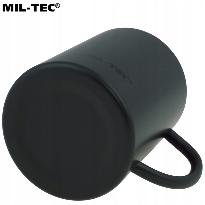 Kubek termiczny turystyczny MIL-Tec wojskowy nierdzewny 450 ml Zielony Oliv