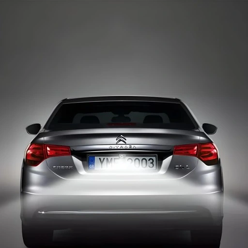 KAMERA COFANIA Z LED W RAMCE TABLICA REJESTRACYJNA