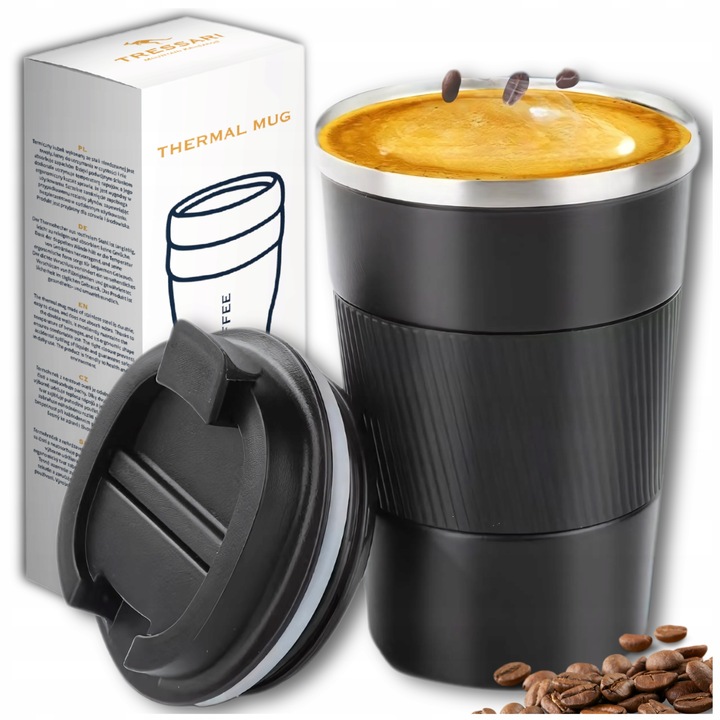 TRESSARI Kubek termiczny duży 510 ml termos na kawę herbatę szczelny