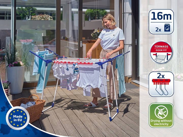 Suszarka na pranie Pegasus 160 Solid Slim Leifheit