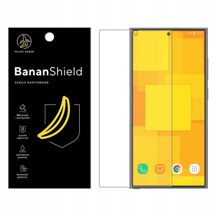 Szkło hartowane 9H BananShield do Samsung Galaxy S24 Ultra