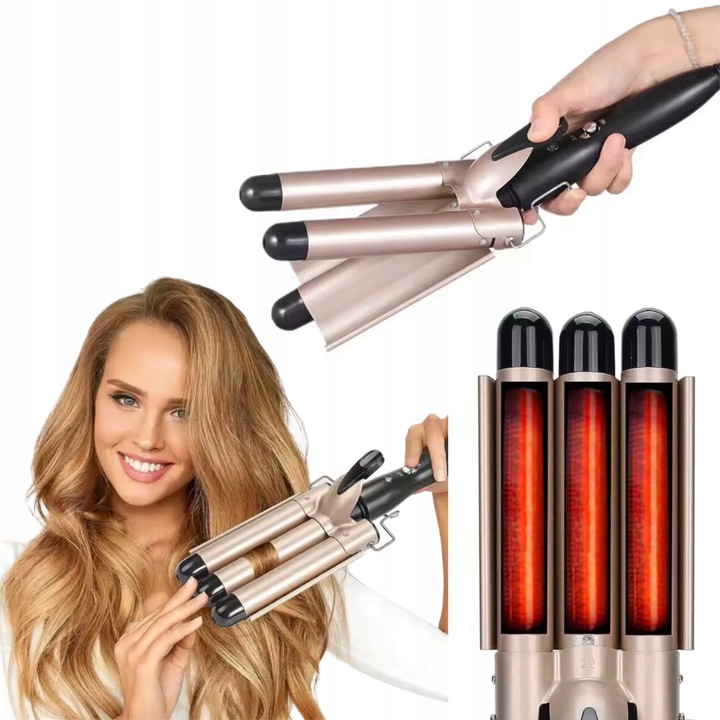 FALOWNICA DO STYLIZACJI WŁOSÓW KARBOWNICA LOKÓWKA REGULACJA