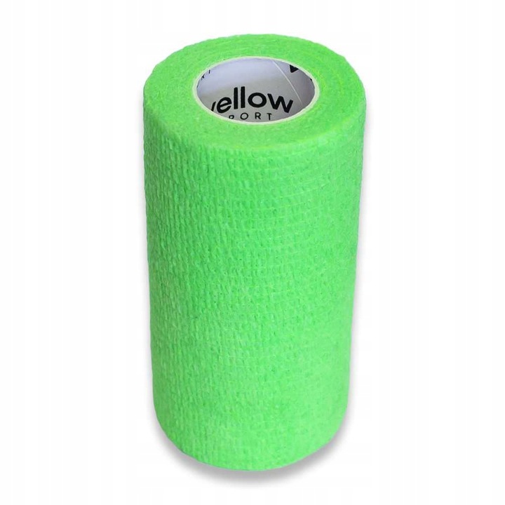 12 bandaży kohezyjnych samoprzylepnych 10cmx4,5m YELLOWBAND mix kolorów