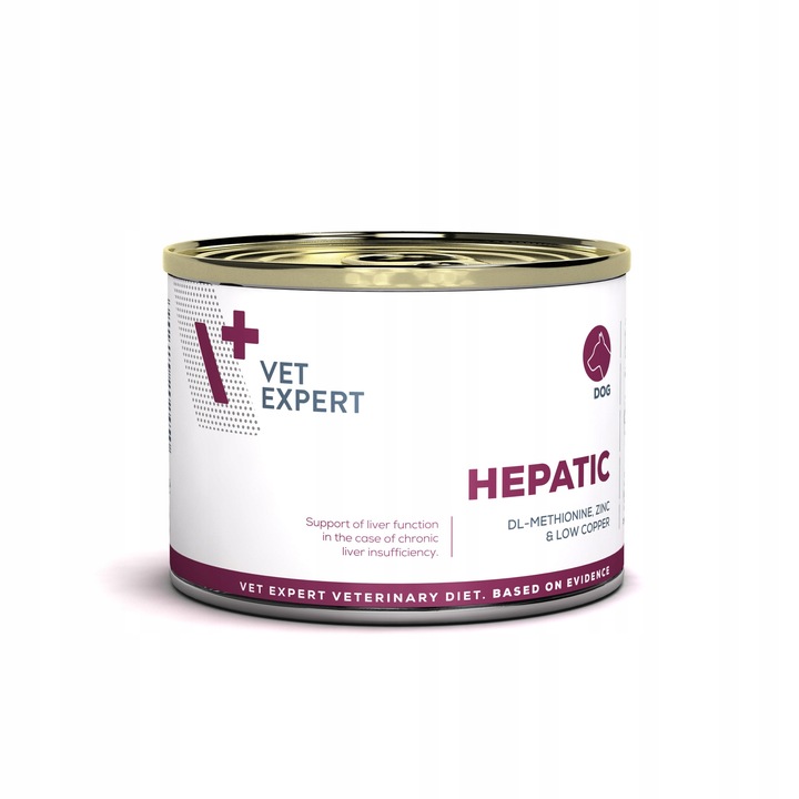 VET EXPERT HEPATIC DOG 6x200g weterynaryjna pies niewydolność wątroby