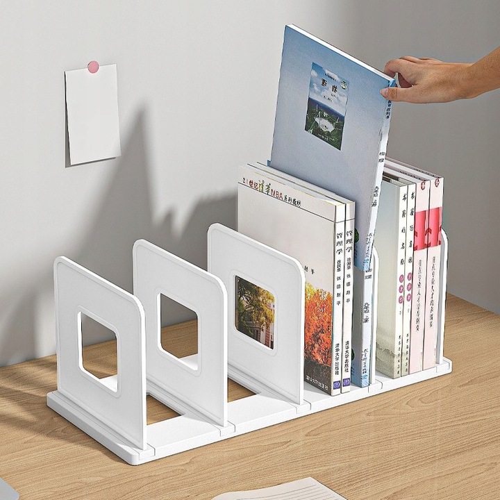 PODPÓRKA PODSTAWKA NA KSIĄŻKI ZESZYTY STOJAK ORGANIZER DO KSIĄŻEK
