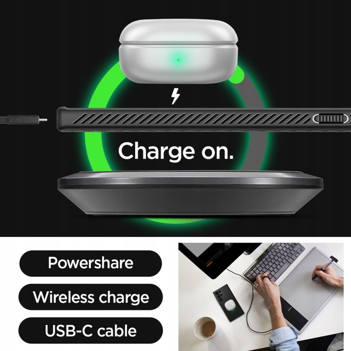 ETUI DO GALAXY S23 ULTRA SPIGEN LIQUID AIR CZARNY MATOWY