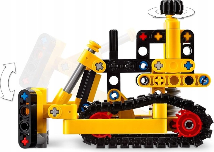 KLOCKI LEGO TECHNIC 42163 BULDOŻER DO ZADAŃ SPECJALNYCH + TORBA LEGO