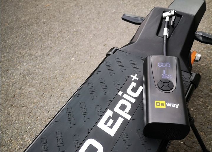 POMPKA ELEKTRYCZNA NAJMOCNIEJSZA 9000 mAh 150psi BEWAY DO ROWERU ROWEROWA