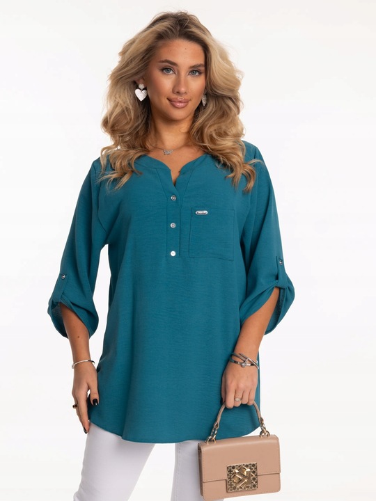 Piękna Klasyczna Rewelacyjna Kobieca BLUZKA Dużo Rozmiarów