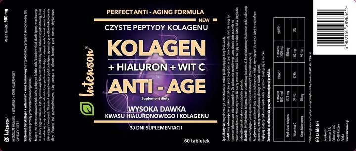 Kolagen INTENSON Anti-Age (60 tabletek)