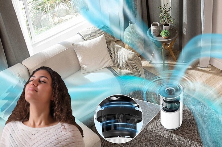 Oczyszczacz powietrza Levoit Core 300S HEPA smog dym smart wifi auto