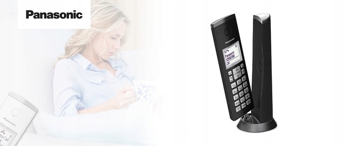 Telefon bezprzewodowy Panasonic KX-TGK210 DECT LCD
