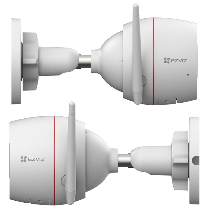 Zestaw Monitoringu WiFi 6x Kamera 5Mpx EZVIZ H3c 3K + Rejestrator 8ch WIFI