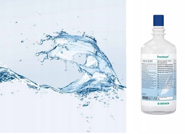 PRONTOSAN rany odleżyny stopa cukrzycowa ból 1L