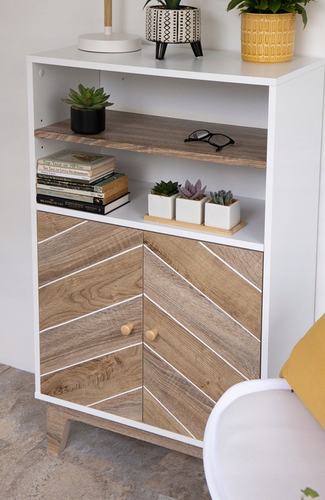 Okleina Samoprzylepna PCV Na Drzwi Dąb RIBBEC Renowacja Mebli Szer