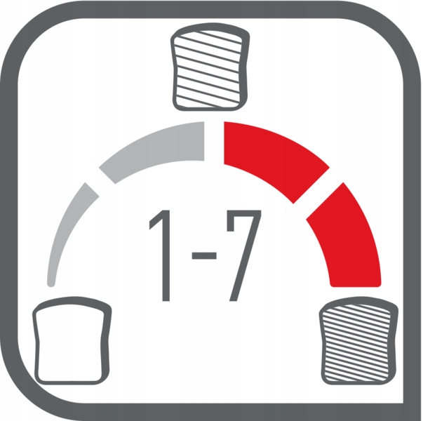 Toster opiekacz do tostów TEFAL Loft TT7611 7 poziomów opiekania