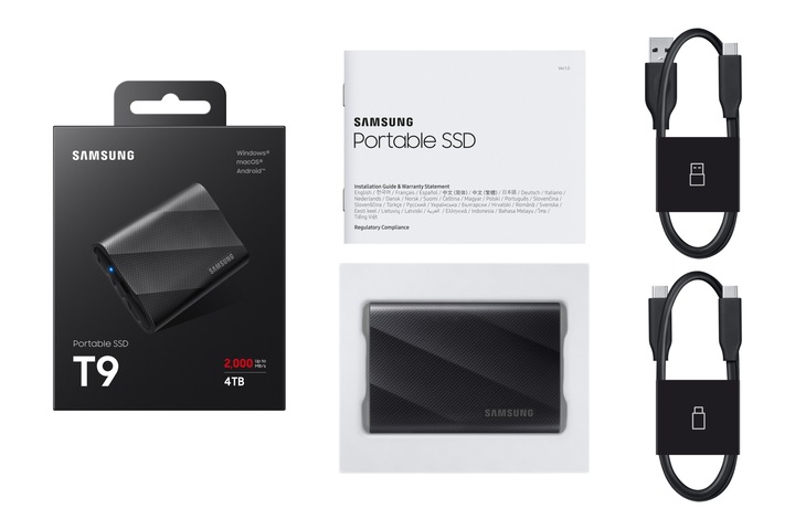 Dysk zewnętrzny SSD Samsung Portable SSD T9 4TB
